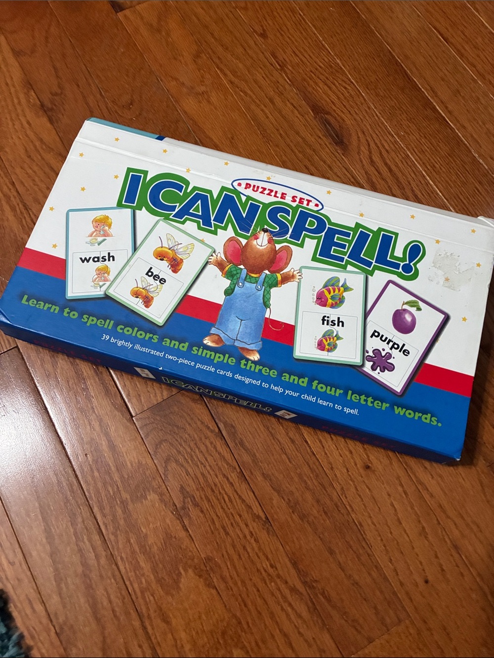 I CAN SPELL PUZZLE SET (39 2-piece puzzles)